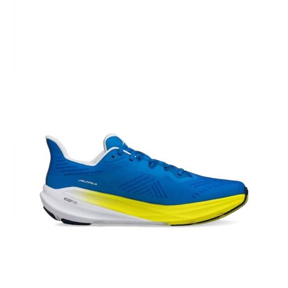 NEW ALTRA men's experience flow 2 running shoes in blue/yellow